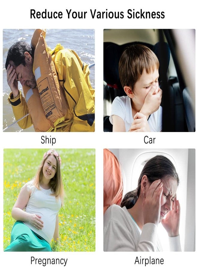 SITAKE 10 Pairs Motion Sickness Wristbands for Kids Bracelet, Pregnancy Anti Nausea Wristband for Sea Car Flying Pregnant Travel Sickness, Seasick Wristbands for Pregnancy Children Adults (10 Colors) - Image 5